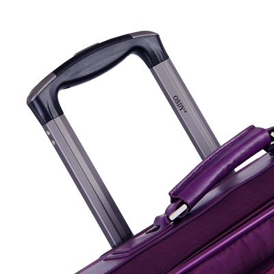 OSDY拉杆箱万向轮旅行箱包行李箱子登机箱可扩展(古代紫 20寸)