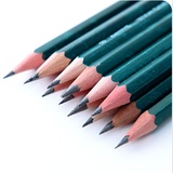 有乐 B308中华牌101经典六角绿色木质铅笔学生绘图素描铅笔 LQ10(2B)