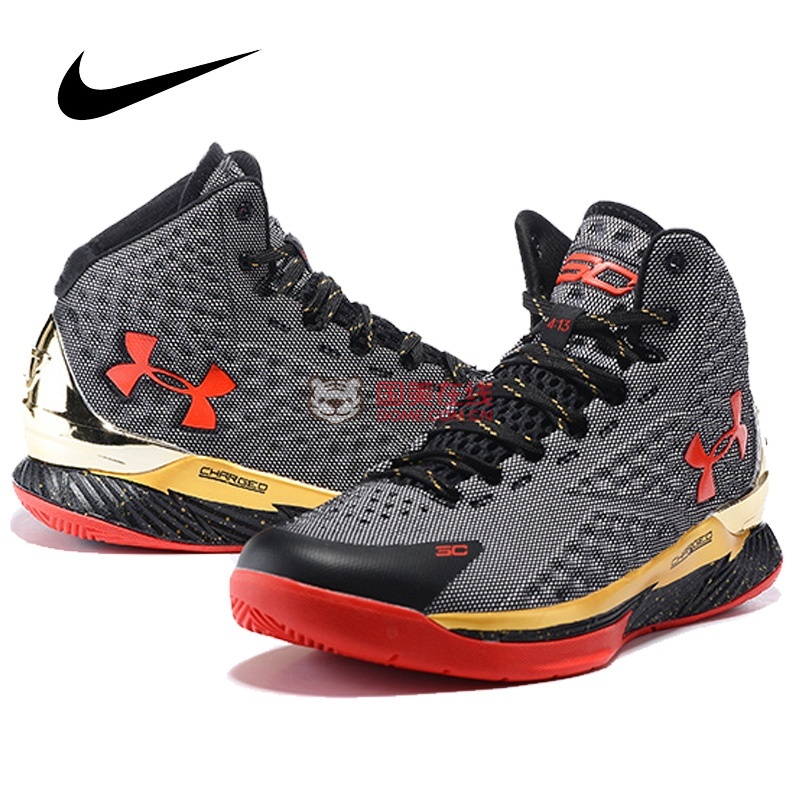 耐克nike curry one 庫裡一代 精英實戰戰靴 全明星 氣墊高幫籃球鞋