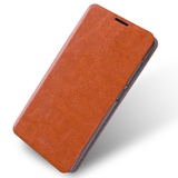 莫凡 微软650手机套 诺基亚650保护套皮套Lumia 650手机壳5寸外壳(古典棕 送莫凡钢化膜)