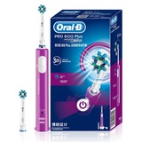 博朗（Braun）OralB/欧乐B D16/D16+ 3D声波智能电动牙刷(600Plus魅力紫 D16+)