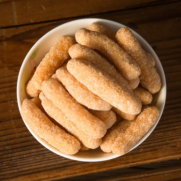 失眠的鱼【糯米京果240*2瓶】糯米京果糯米条京枣炒