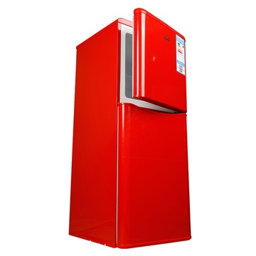 星星xingxingbcd108e108l双门迷你小冰箱家用冷藏冷冻电冰箱炽热红