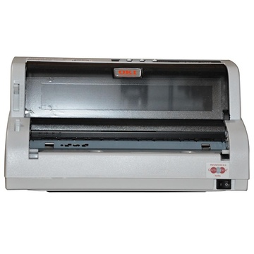 oki 5500f针式打印机(灰白)