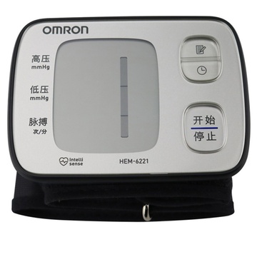 歐姆龍(omron) hem-6221 乾電充電兩用 腕式 全自動電子血壓計